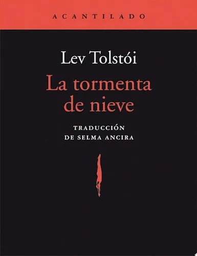 Portada de La tormenta de nieve