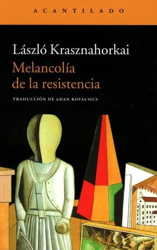 Portada de Melancolía de la resistencia