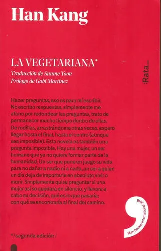 Portada de La vegetariana