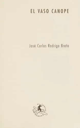 Portada de El vaso canope