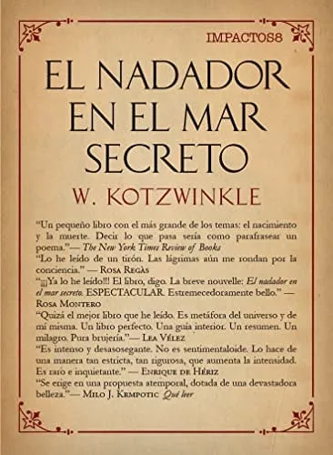 Portada de El nadador en el mar secreto