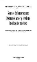 Portada de obra de Lorca