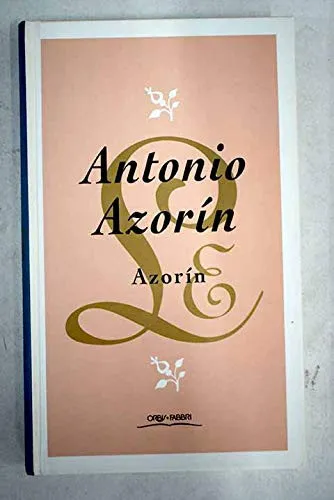 Portada de Antonio Azorín