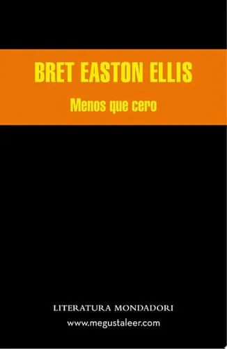 Portada de Menos que cero