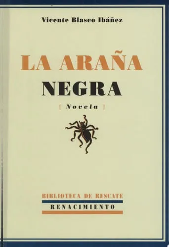 Portada de La araña negra