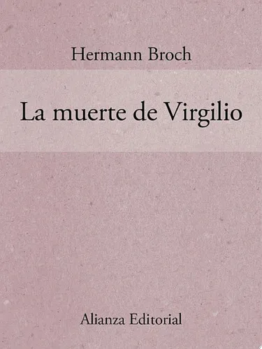 Portada de La muerte de Virgilio