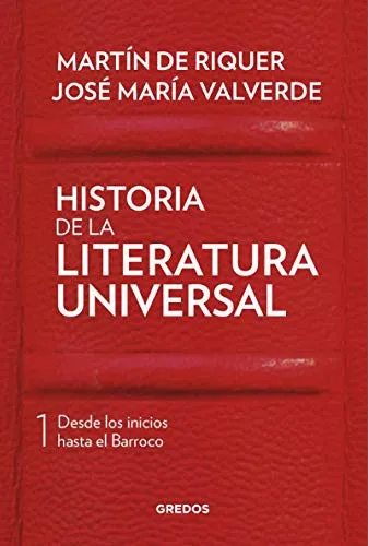 Portada de Historia de la literatura universal