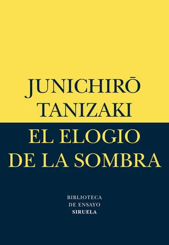 Portada de Elogio de la sombra