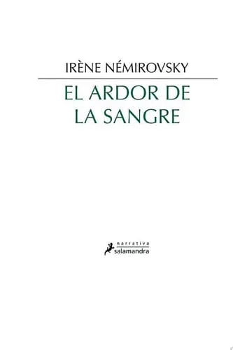 Portada de El ardor en la sangre