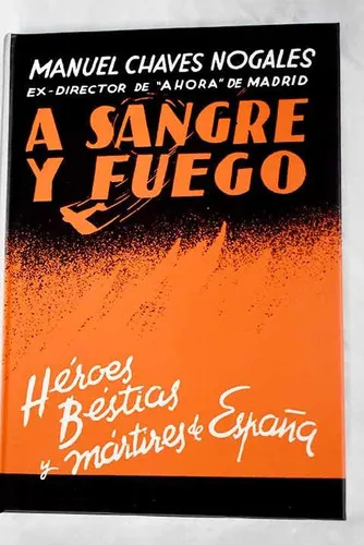Portada de A sangre y fuego