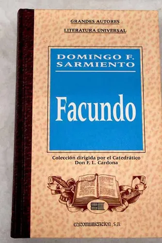 Portada de Facundo o civilización y barbarie
