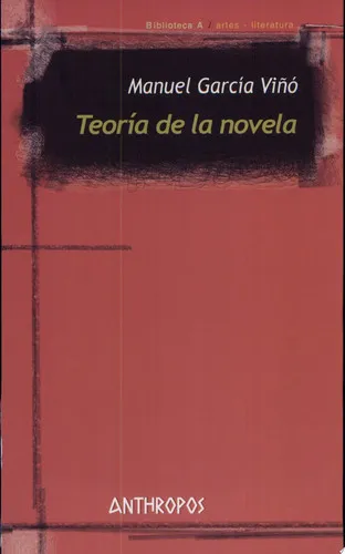 Portada de Teoría de la novela