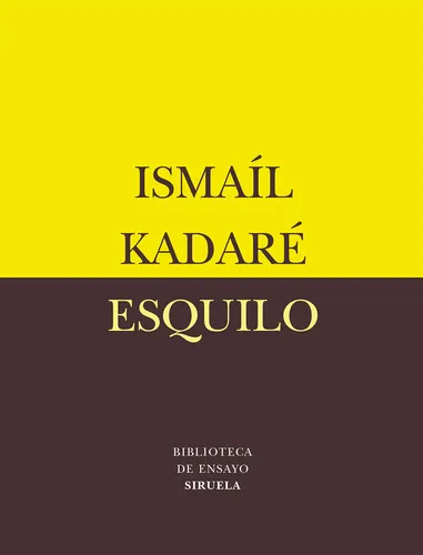 Portada de Esquilo. El gran perdedor