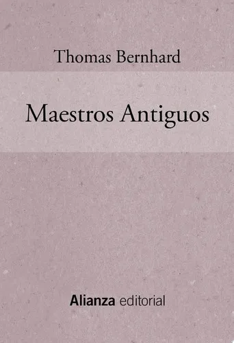 Portada de Maestros antiguos