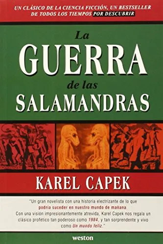 Portada de La guerra de las salamandras